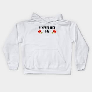 Remembrance Day - Poppy Day Kids Hoodie